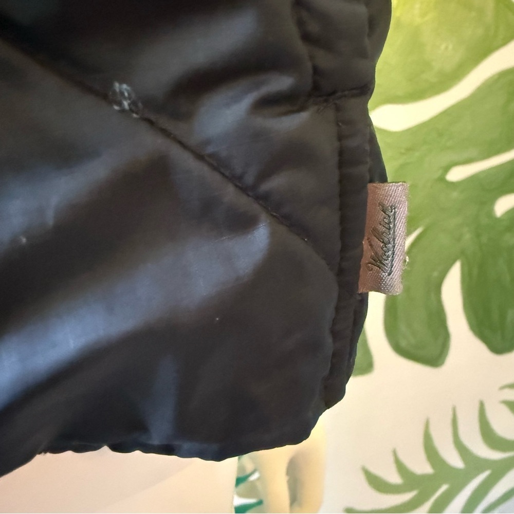 Woolrich Black Quilted Sleeveless Vest - Picture 5 of 8